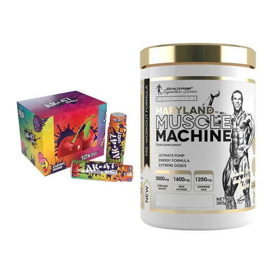 Trainings-Set: AK47 Labs AK47 Shots + Kevin Levrone Maryland Muscle – alle enthaltenen Artikel