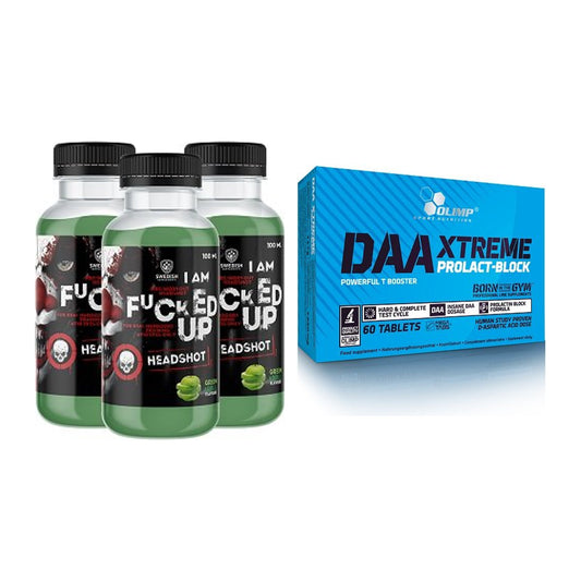 Trainings-Set: Swedish Supplements Fucked Up + Olimp DAA Xtreme – alle enthaltenen Artikel