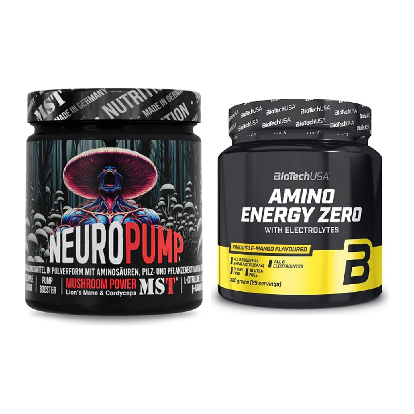 Trainings-Set: MST NeuroPump + BioTech Amino Energy Zero – alle enthaltenen Artikel