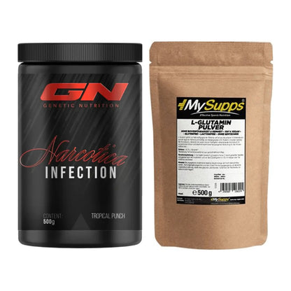 Trainings-Set: GN Narcotica Infection + MySupps Glutamine – alle enthaltenen Artikel