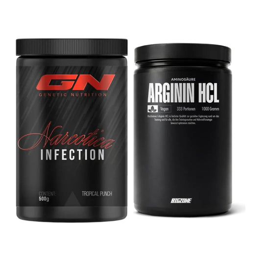 Trainings-Set: GN Narcotica Infection + Big Zone L-Arginin – alle enthaltenen Artikel