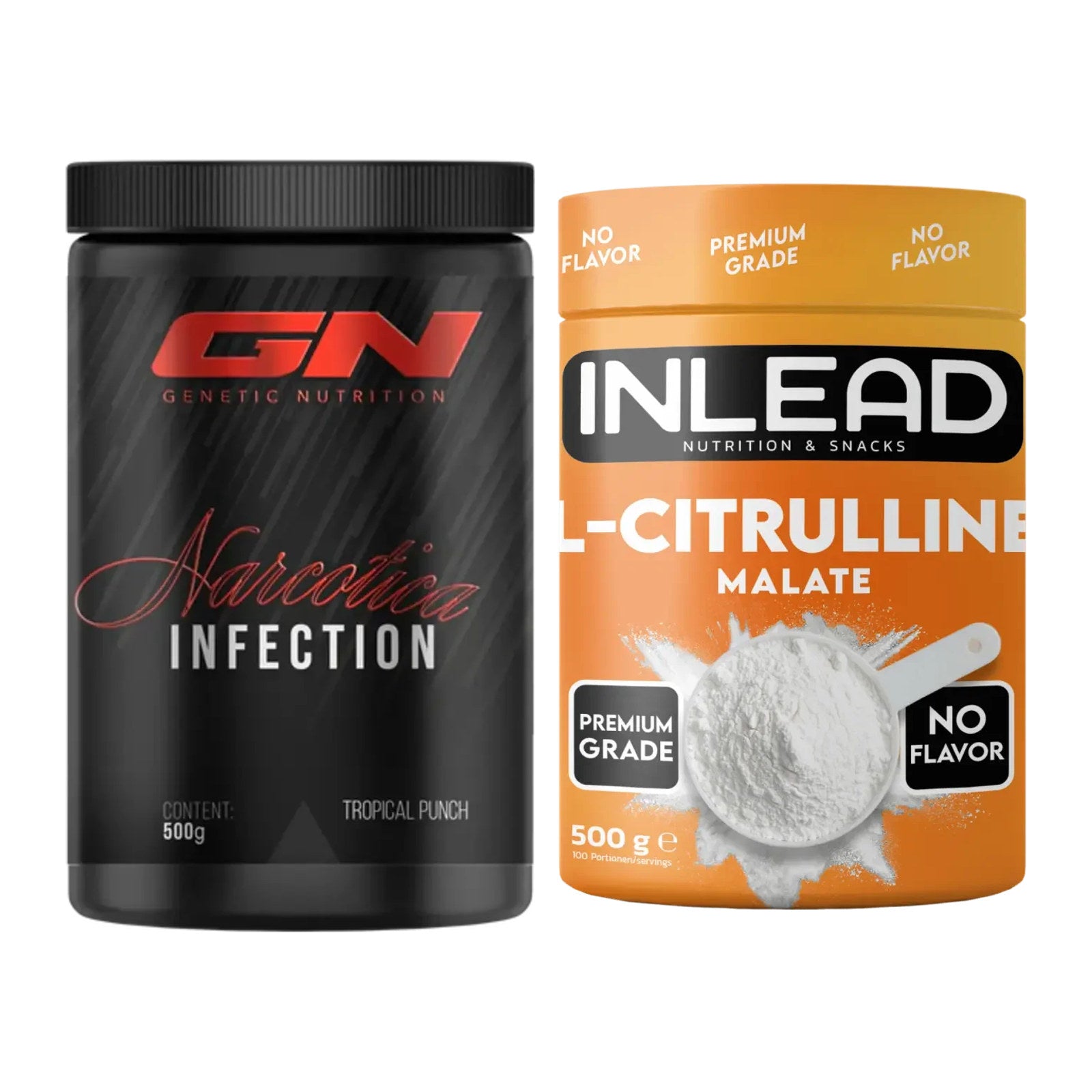 Trainings-Set: GN Narcotica Infection + INLEAD L-Citrullin Malat 2:1 – alle enthaltenen Artikel