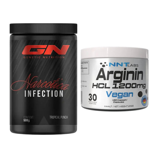 Trainings-Set: GN Narcotica Infection + NNT Arginin HCL 1200 mg – alle enthaltenen Artikel