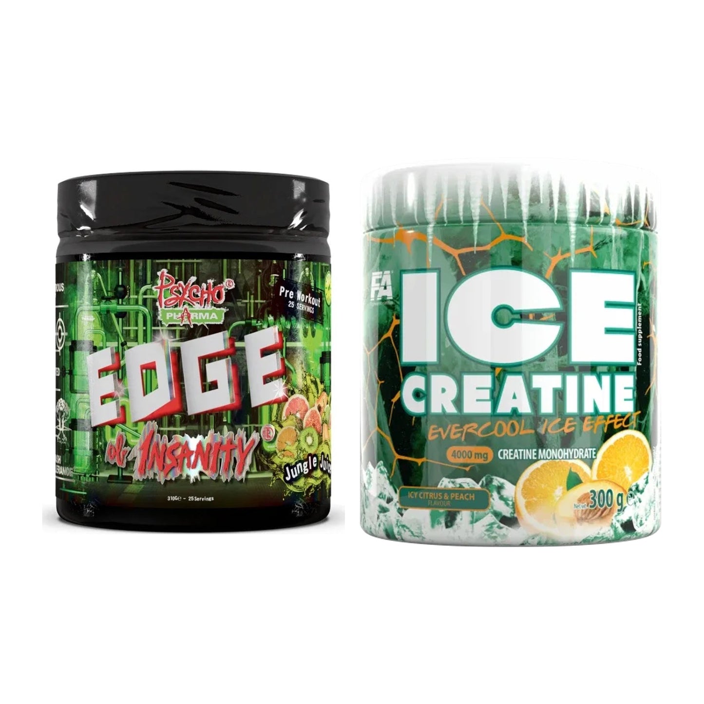 Trainings-Set: Psycho Pharma Edge + FA Nutrition ICE Creatine – alle enthaltenen Artikel