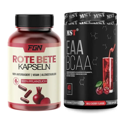 Trainings-Set: FGN Rote Beete + MST EAA & BCAA – alle enthaltenen Artikel