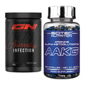 Σετ προπόνησης: GN Narcotica Infection + Scitec AAKG - περιλαμβάνονται όλα τα είδη