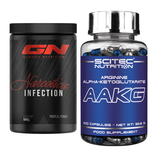 Trainings-Set: GN Narcotica Infection + Scitec AAKG – alle enthaltenen Artikel