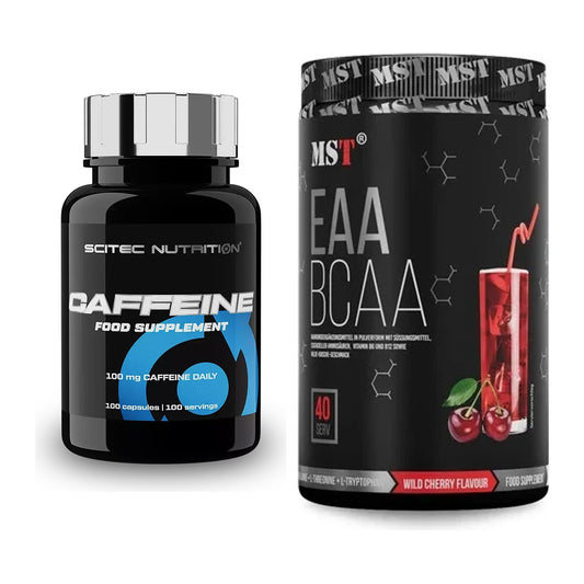 Trainings-Set: Scitec Caffeine + MST EAA & BCAA – alle enthaltenen Artikel