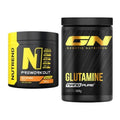 Trainings-Set: Nutrend N1 Preworkout 255g NEU + GN Nano Pure Glutamine – alle enthaltenen Artikel