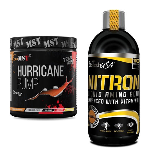 Trainings-Set: MST Hurricane Pump + BioTech Liquid Amino – alle enthaltenen Artikel