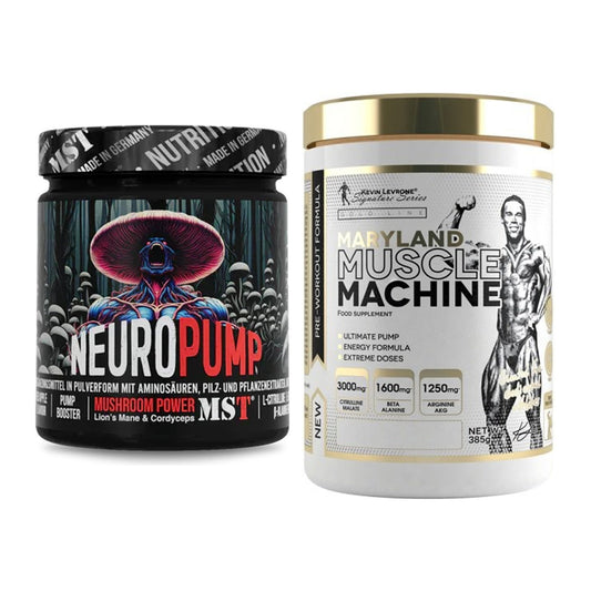 Trainings-Set: MST NeuroPump 540g (Red + Kevin Levrone Maryland – alle enthaltenen Artikel