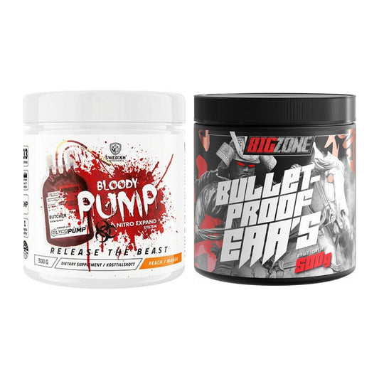 Trainings-Set: Swedish Supplements Bloody + Big Zone Bulletproof EAA's – alle enthaltenen Artikel