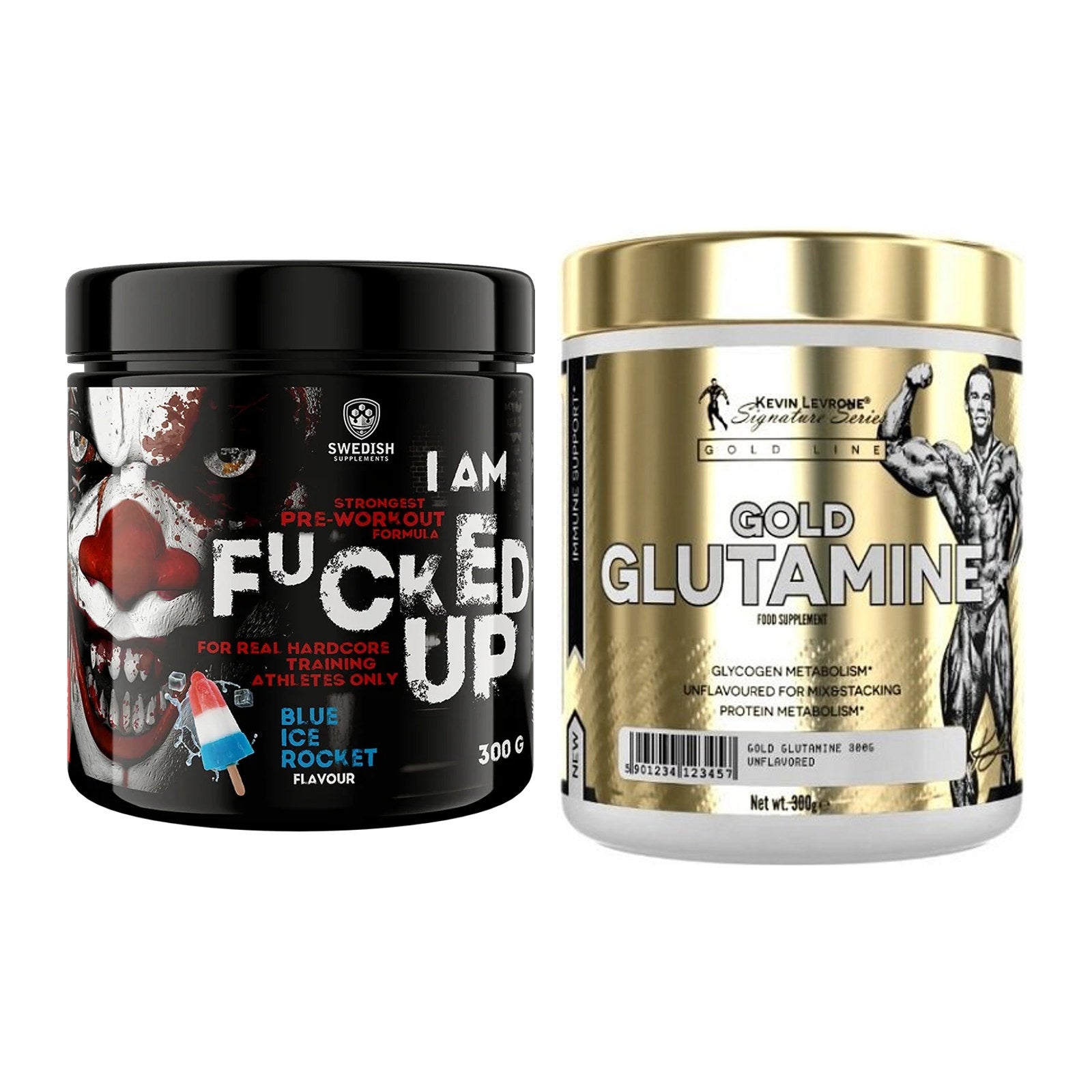 Trainings-Set: Swedish Supplements Fucked + Kevin Levrone GOLD – alle enthaltenen Artikel