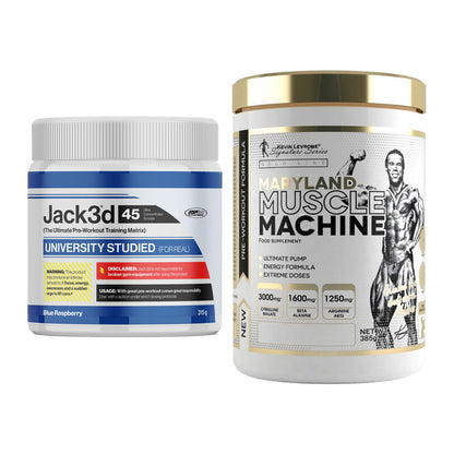Trainings-Set: USP Labs Jack3d 45 Serv. + Kevin Levrone Maryland – alle enthaltenen Artikel