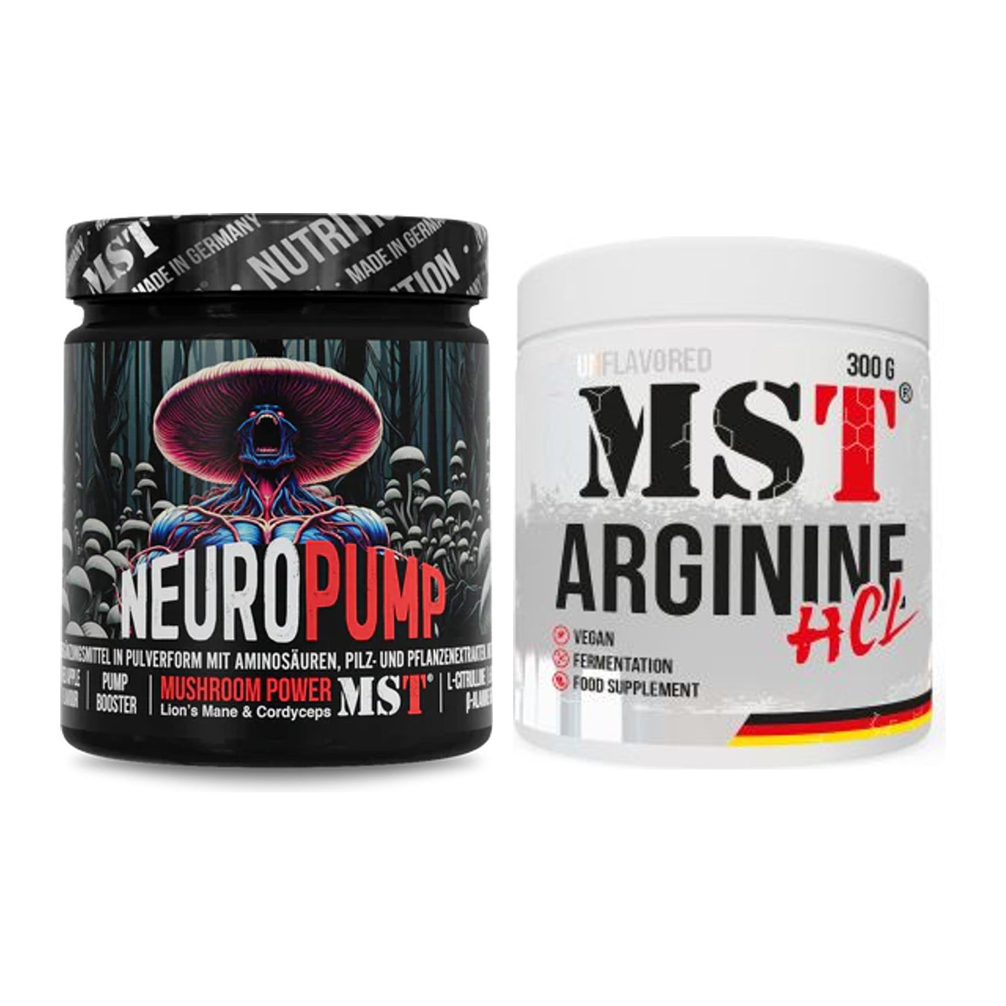 Trainings-Set: MST NeuroPump + MST Arginine HCL – alle enthaltenen Artikel