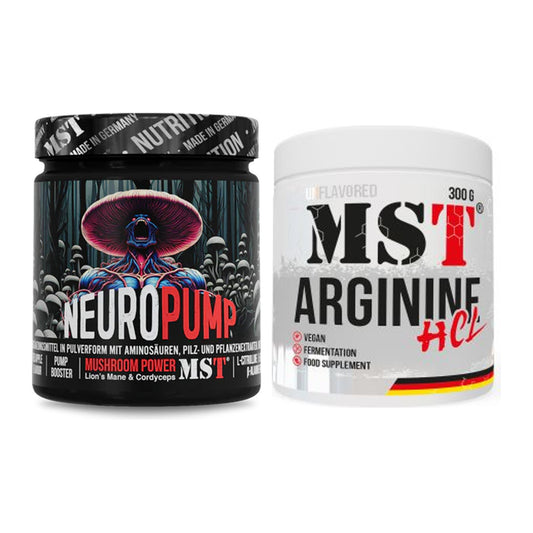 Trainings-Set: MST NeuroPump + MST Arginine HCL – alle enthaltenen Artikel