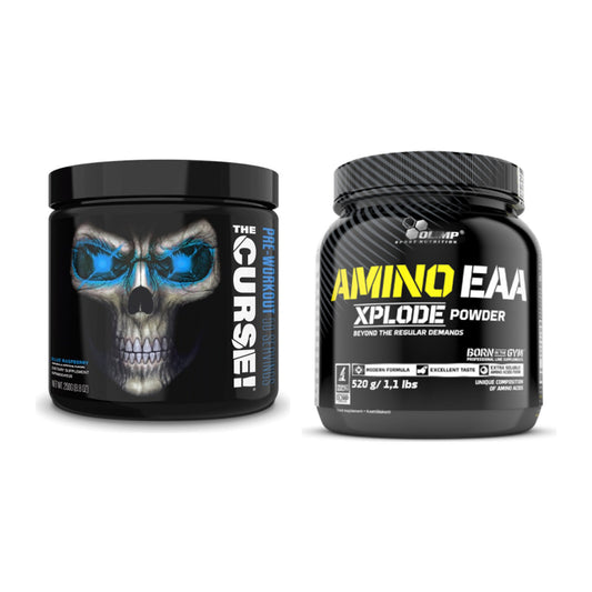 Trainings-Set: JNX Sports The Curse! + Olimp Amino EAA Xplode- 520g – alle enthaltenen Artikel