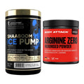 Trainings-Set: Kevin Levrone Shaaboom Ice + Body Attack 100 % Arginine – alle enthaltenen Artikel