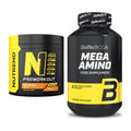 Trainings-Set: Nutrend N1 Preworkout 255g NEU + BioTech Mega Amino – alle enthaltenen Artikel