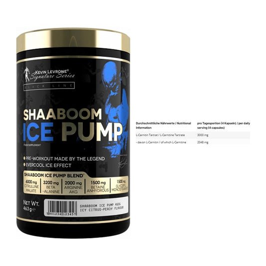 Trainings-Set: Kevin Levrone Shaaboom Ice + INLEAD L-Carnitine – alle enthaltenen Artikel
