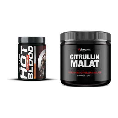 Trainings-Set: Scitec Hot Blood INFINITY + Sinob Core L-Citrullin – alle enthaltenen Artikel
