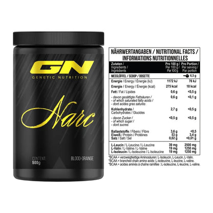 Trainings-Set: GN Narc + MST BCAA Zero – alle enthaltenen Artikel