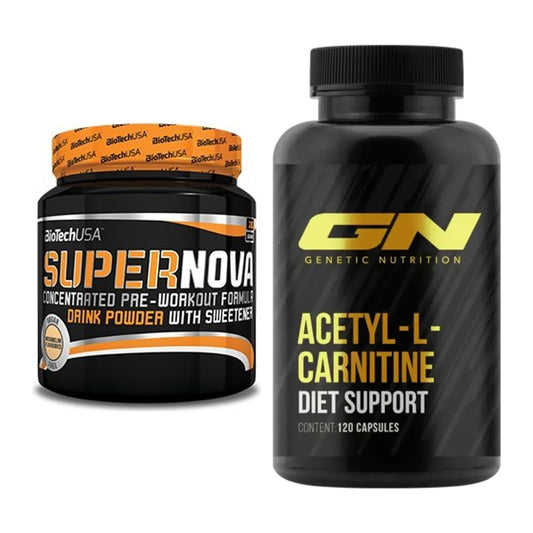Trainings-Set: BioTech Supernova + GN Acetyl L-Carnitin – alle enthaltenen Artikel