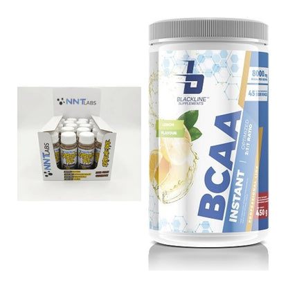 Trainings-Set: NNT Extreme Pre-Workout + Blackline Supplements BCAA – alle enthaltenen Artikel