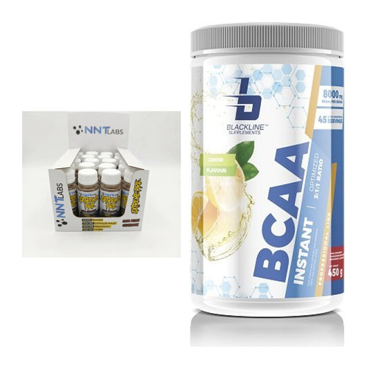 Trainings-Set: NNT Extreme Pre-Workout + Blackline Supplements BCAA – alle enthaltenen Artikel