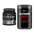 Trainings-Set: BioTech Black Blood CAF + Sinob Core L-Glutamin – alle enthaltenen Artikel