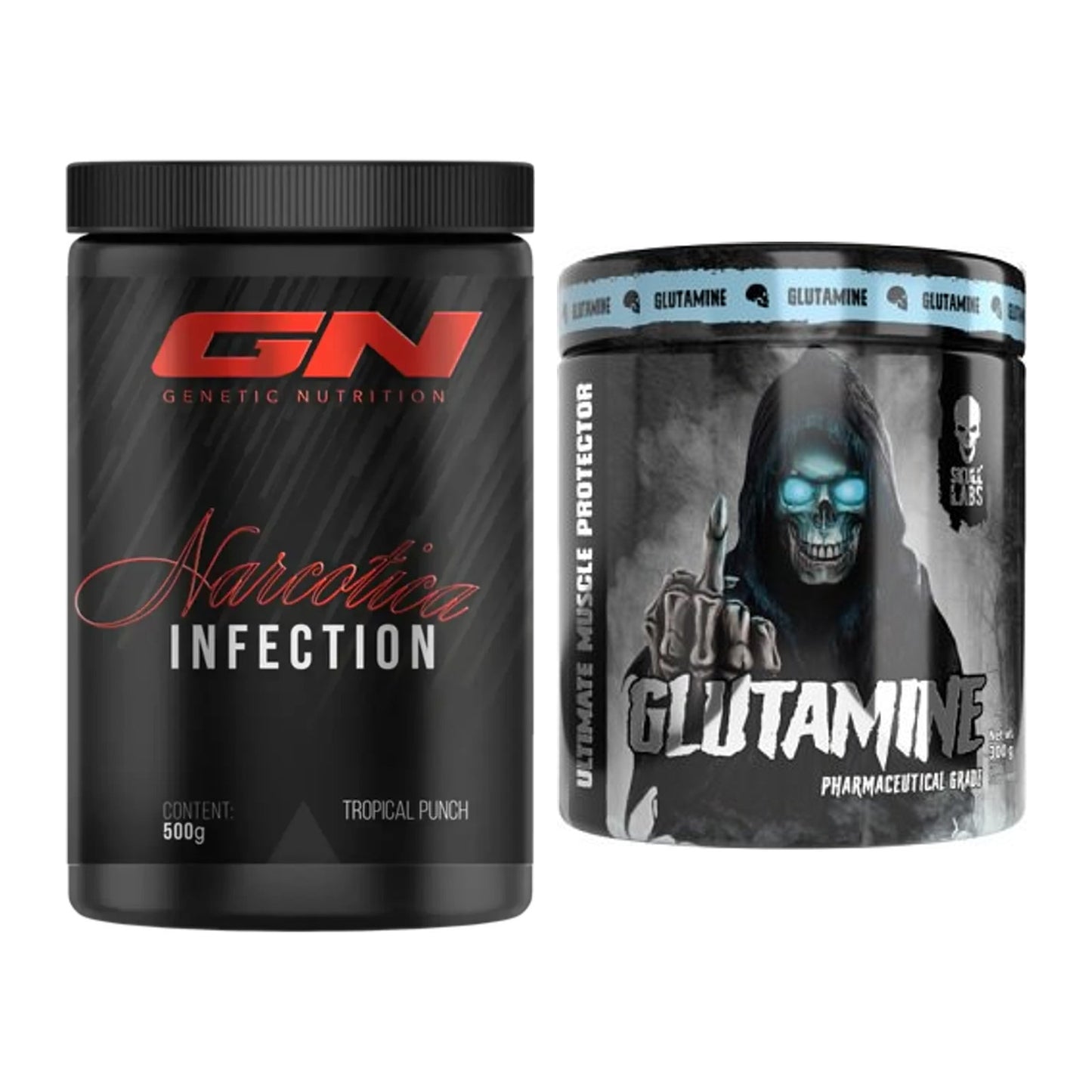 Trainings-Set: GN Narcotica Infection + Skull Labs Glutamine – alle enthaltenen Artikel