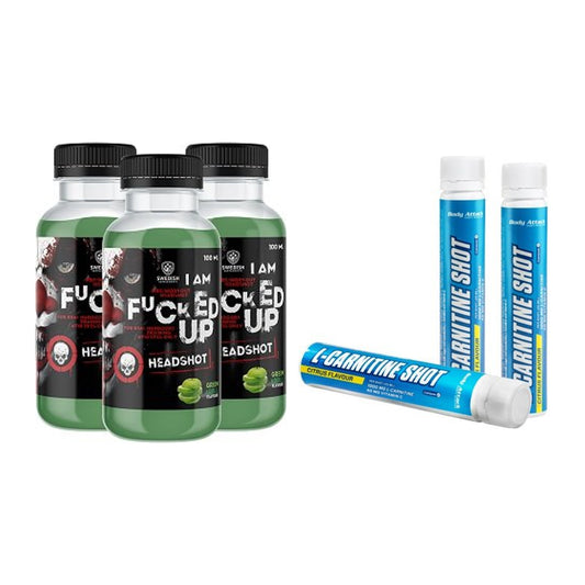 Trainings-Set: Swedish Supplements Fucked + Body Attack L-Carnitine – alle enthaltenen Artikel