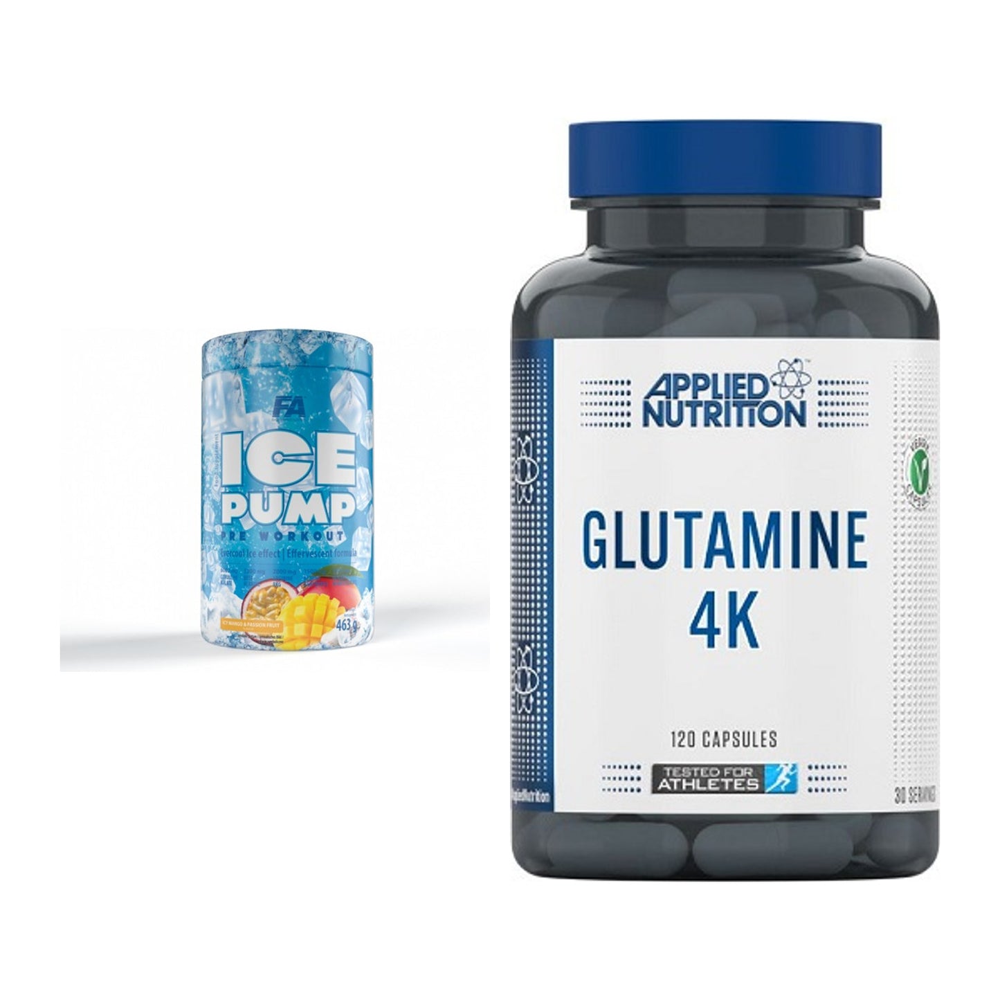 Trainings-Set: FA Nutrition ICE Pump + Applied Nutrition – alle enthaltenen Artikel