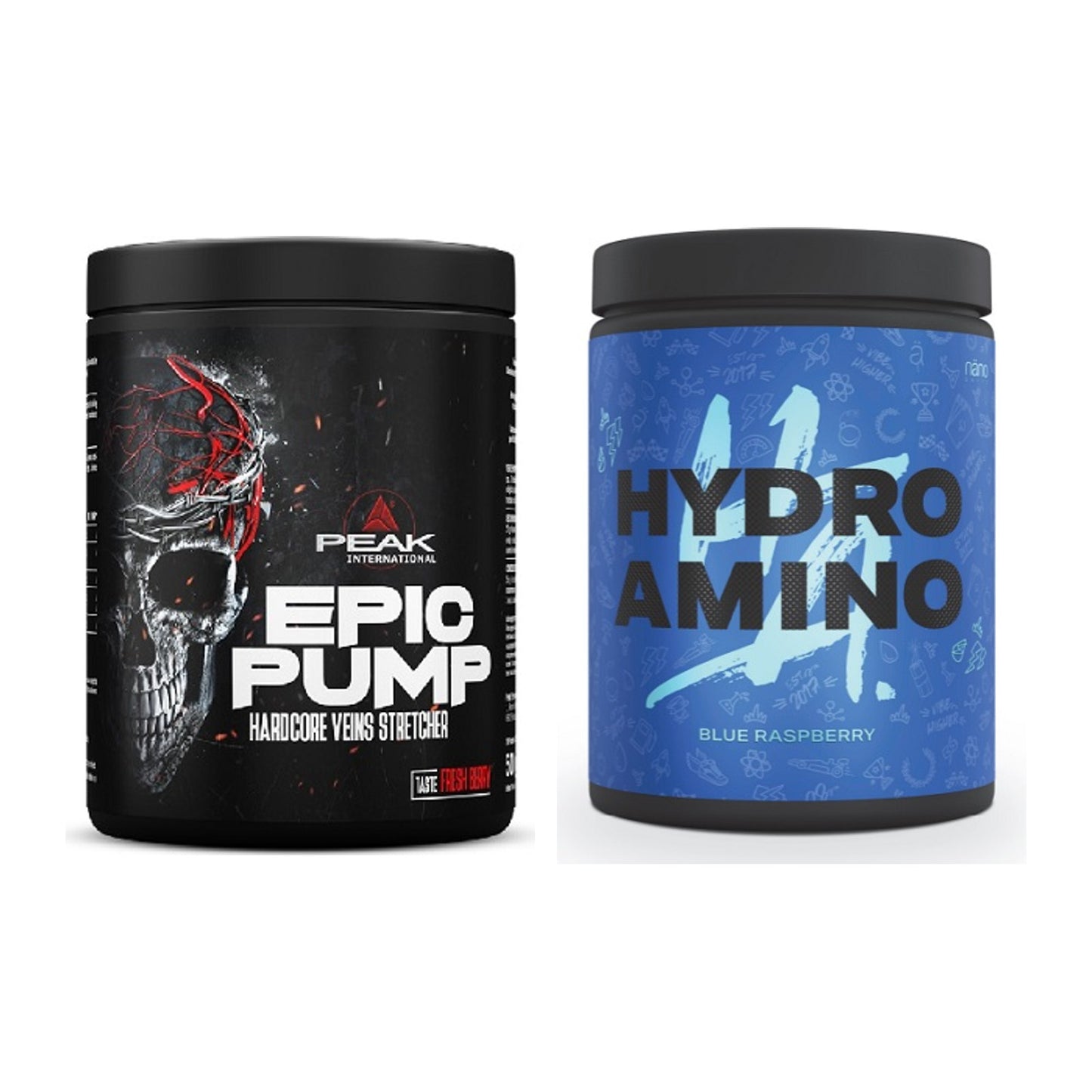 Trainings-Set: Peak EPIC Pump + Nanosupps Hydro Amino – alle enthaltenen Artikel