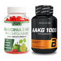 Trainings-Set: FGN Garcinia 60 + BioTech AAKG 1000mg 100 – alle enthaltenen Artikel