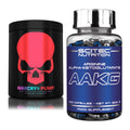 Trainings-Set: Genius Nutrition Warcry PUMP + Scitec AAKG – alle enthaltenen Artikel