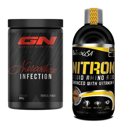 Trainings-Set: GN Narcotica Infection + BioTech Liquid Amino – alle enthaltenen Artikel