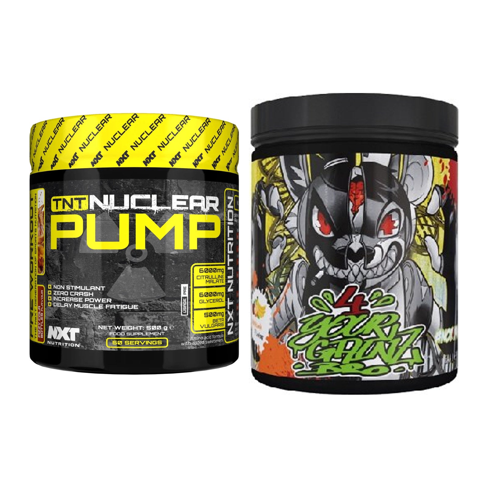 Trainings-Set: NXT Nutrition TNT Nuclear + BPS-Pharma EAA´s 4Your – alle enthaltenen Artikel