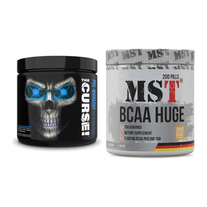 Trainings-Set: JNX Sports The Curse! + MST BCAA Huge 200 Tabl./ – alle enthaltenen Artikel