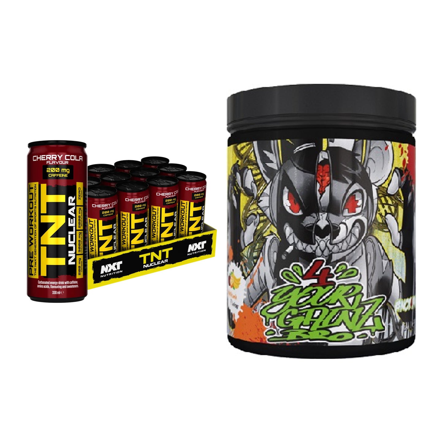 Trainings-Set: NXT Nutrition TNT NUCLEAR + BPS-Pharma EAA´s 4Your – alle enthaltenen Artikel