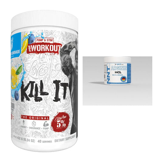 Trainings-Set: Rich Piana 5% Nutrition Kill It + NNT Arginin – alle enthaltenen Artikel