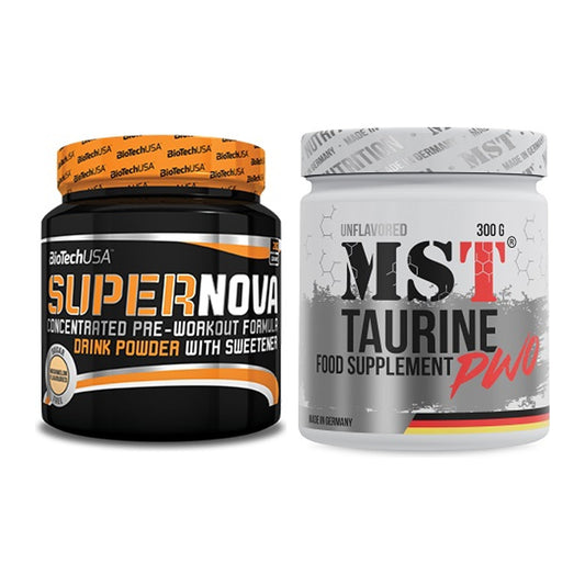 Trainings-Set: BioTech Supernova + MST Taurine – alle enthaltenen Artikel