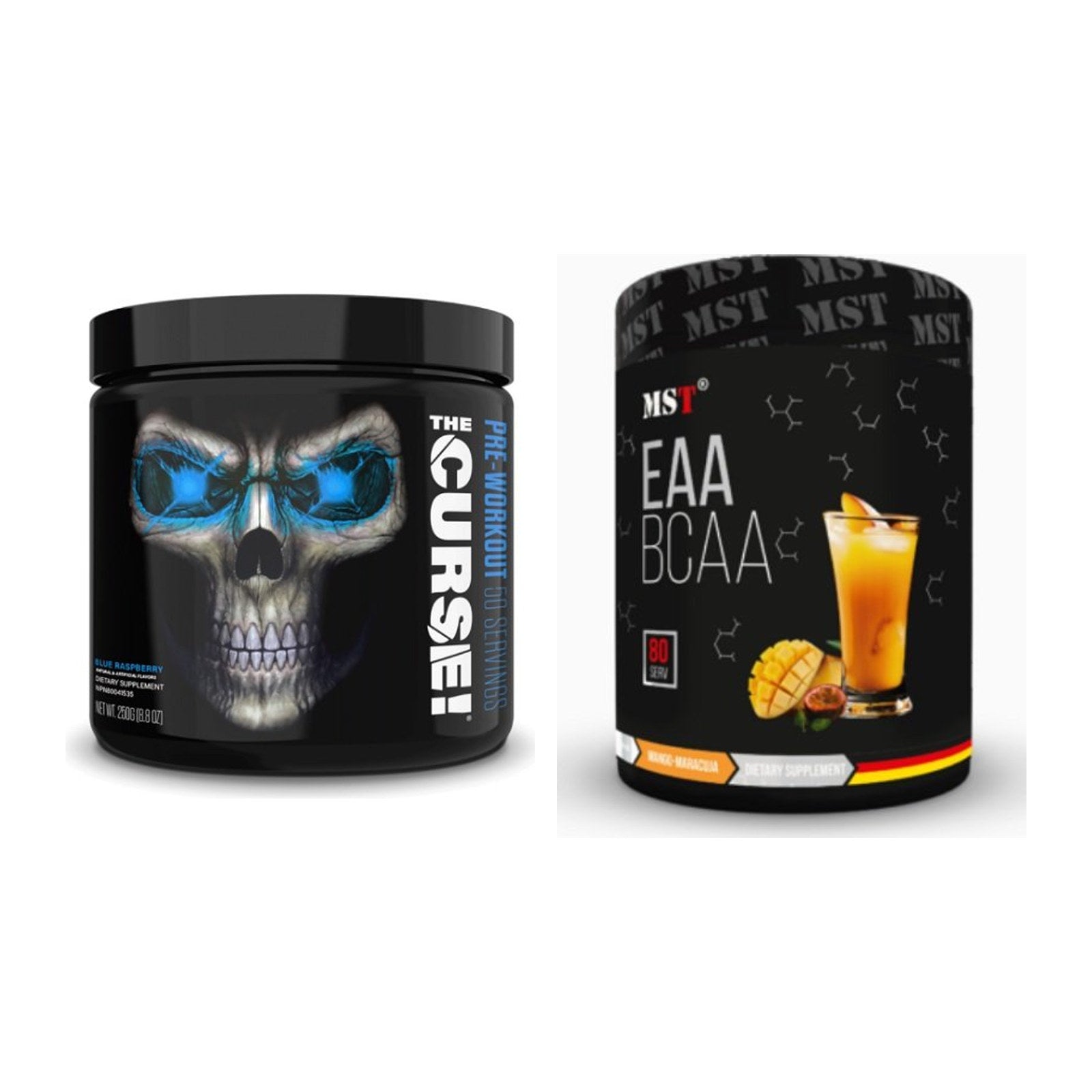 Trainings-Set: JNX Sports The Curse! + MST EAA & BCAA – alle enthaltenen Artikel