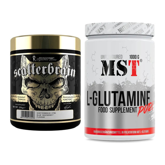 Trainings-Set: Kevin Levrone Scatterbrain + MST Glutamine – alle enthaltenen Artikel