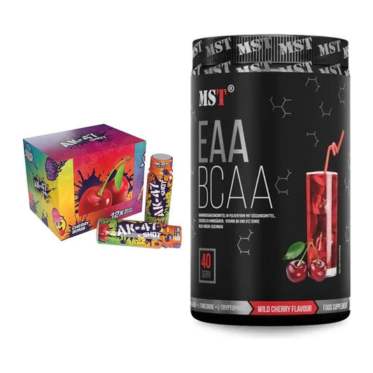 Trainings-Set: AK47 Labs AK47 Shots + MST EAA & BCAA – alle enthaltenen Artikel