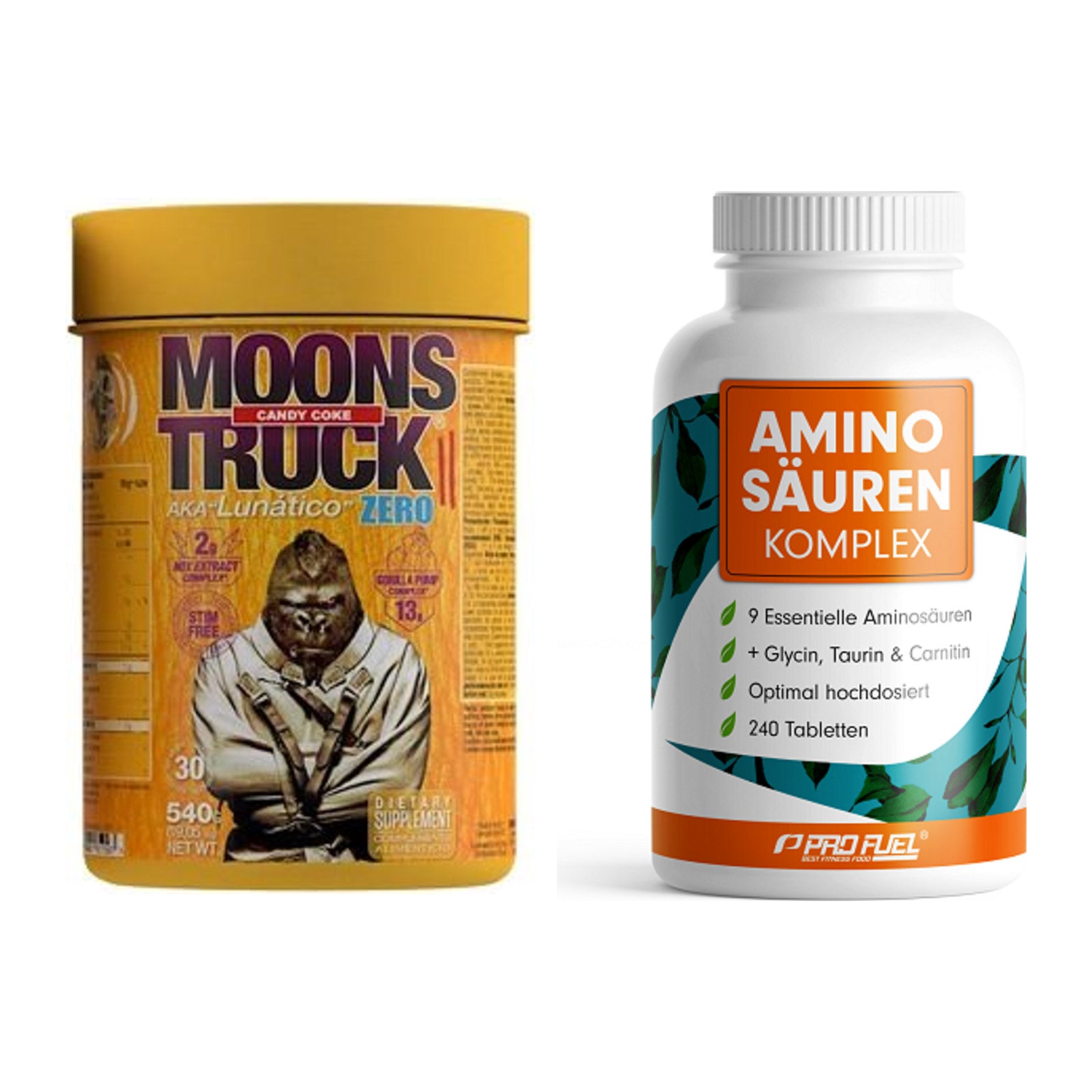 Trainings-Set: Zoomad Moonstruck 2.0 ZERO + ProFuel Aminosäuren – alle enthaltenen Artikel