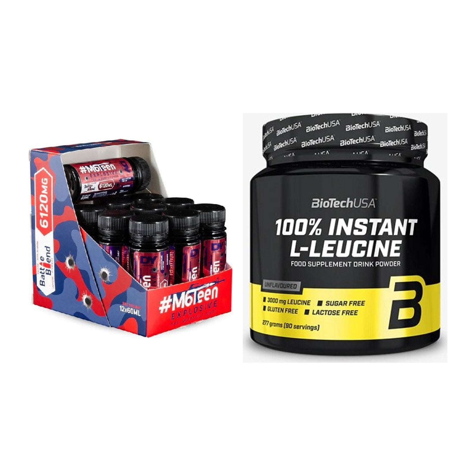 Trainings-Set: DY Nutrition M6Teen + BioTech 100% Instant – alle enthaltenen Artikel