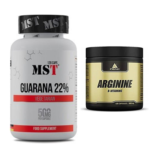 Trainings-Set: MST Guarana 22% + Peak Arginin – alle enthaltenen Artikel