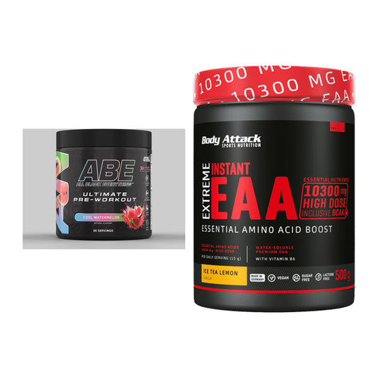 Trainings-Set: Applied Nutrition A.B.E + Body Attack Extreme – alle enthaltenen Artikel