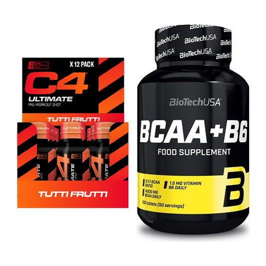 Trainings-Set: Cellucor C4 Ultimate + BioTech BCAA+B6 100 Tabl – alle enthaltenen Artikel